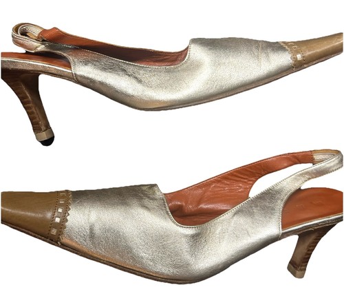 Marni metallic gold and brown - marni,