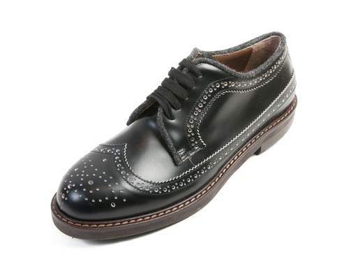 Marni black wingtip shoes 5 - marni,