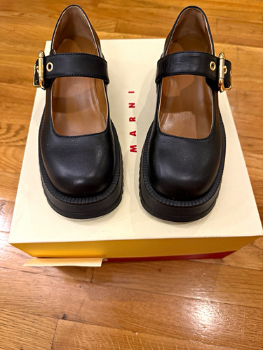 Marni mary jane flats black - jane,