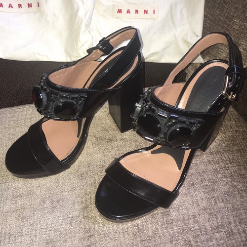 Marni black leather - marni,